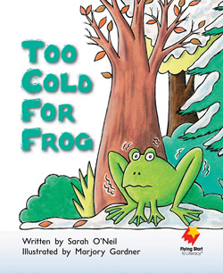 Too Cold For Frog!